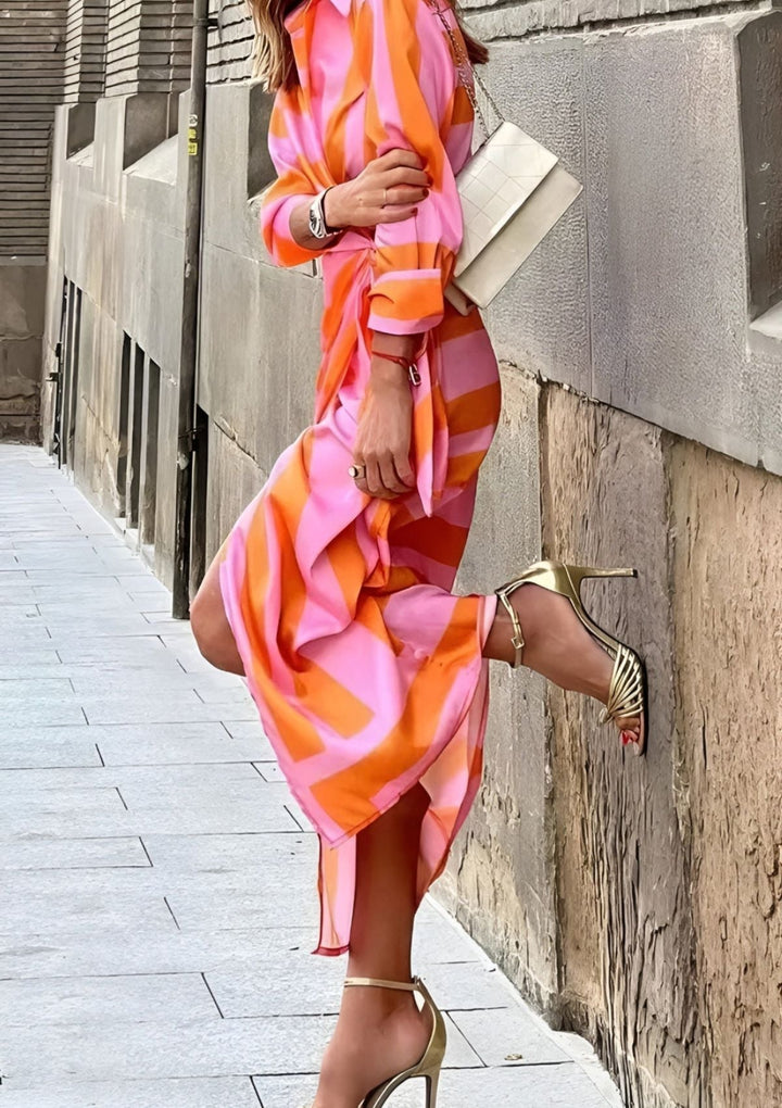 Women's Maxi Printed Dress  | Long