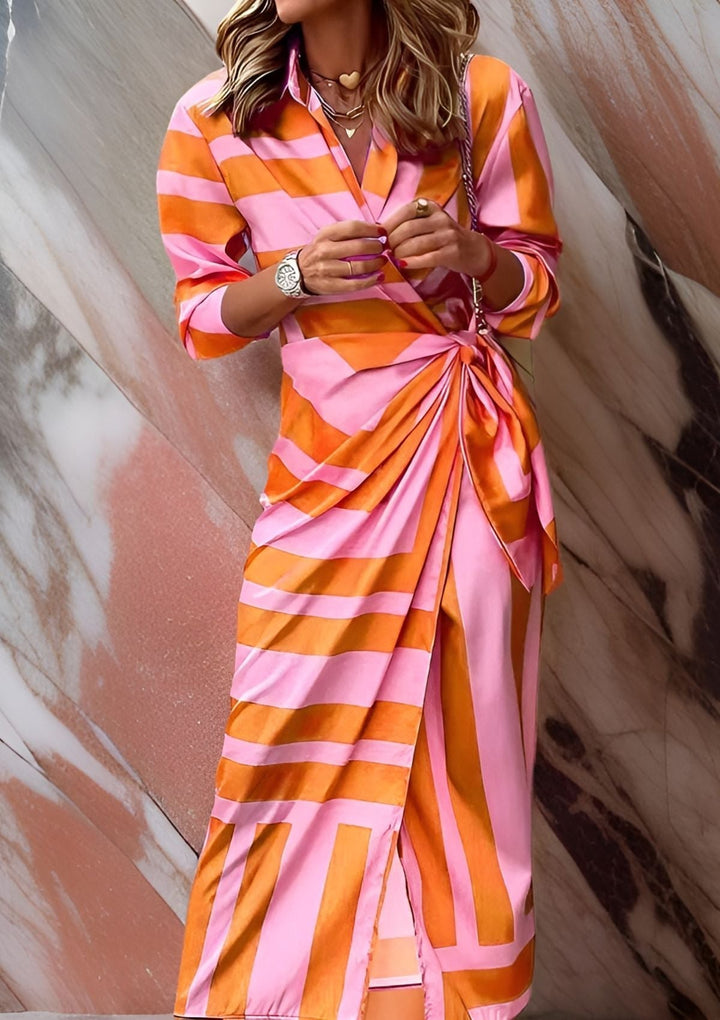 Women's Maxi Printed Dress  | Long
