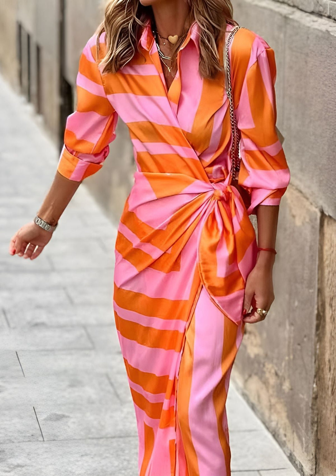 Women's Maxi Printed Dress  | Long