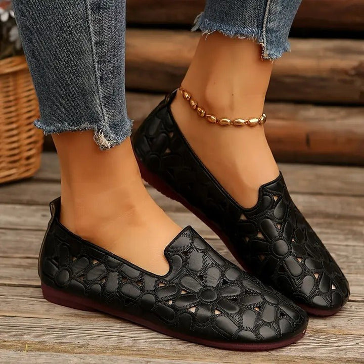 Women's Floral Summer Loafers