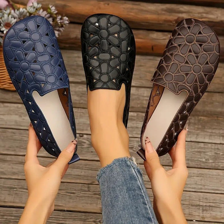 Women's Floral Summer Loafers