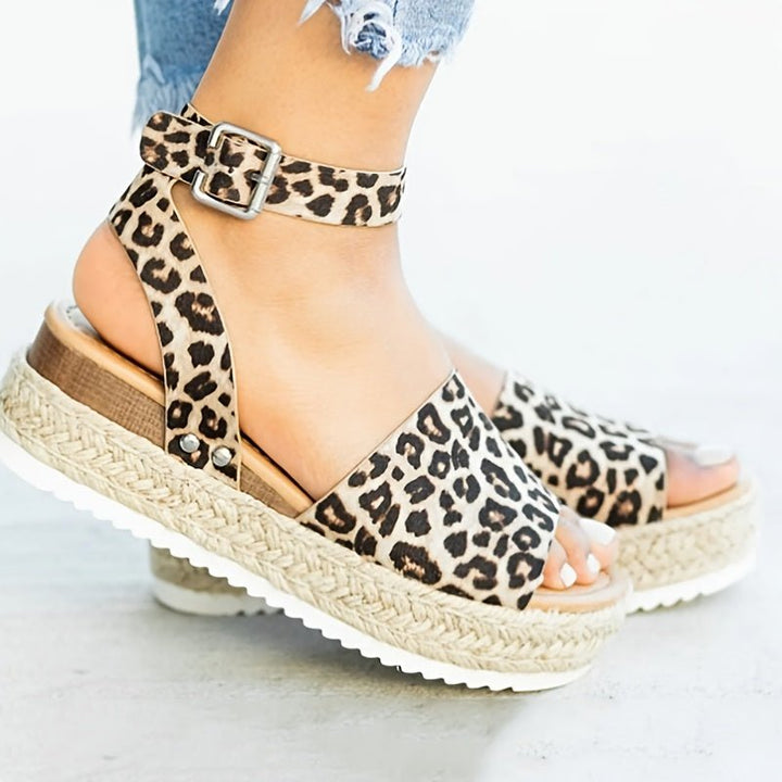 Women's Summer Sandals with Ankle Strap