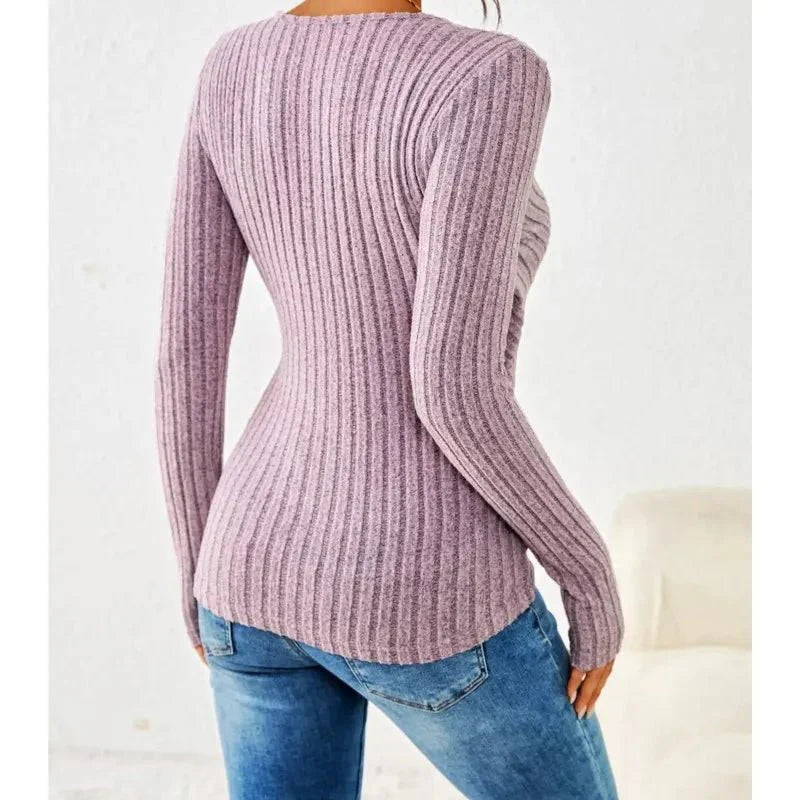 Women's V-neck shirt - Spring
