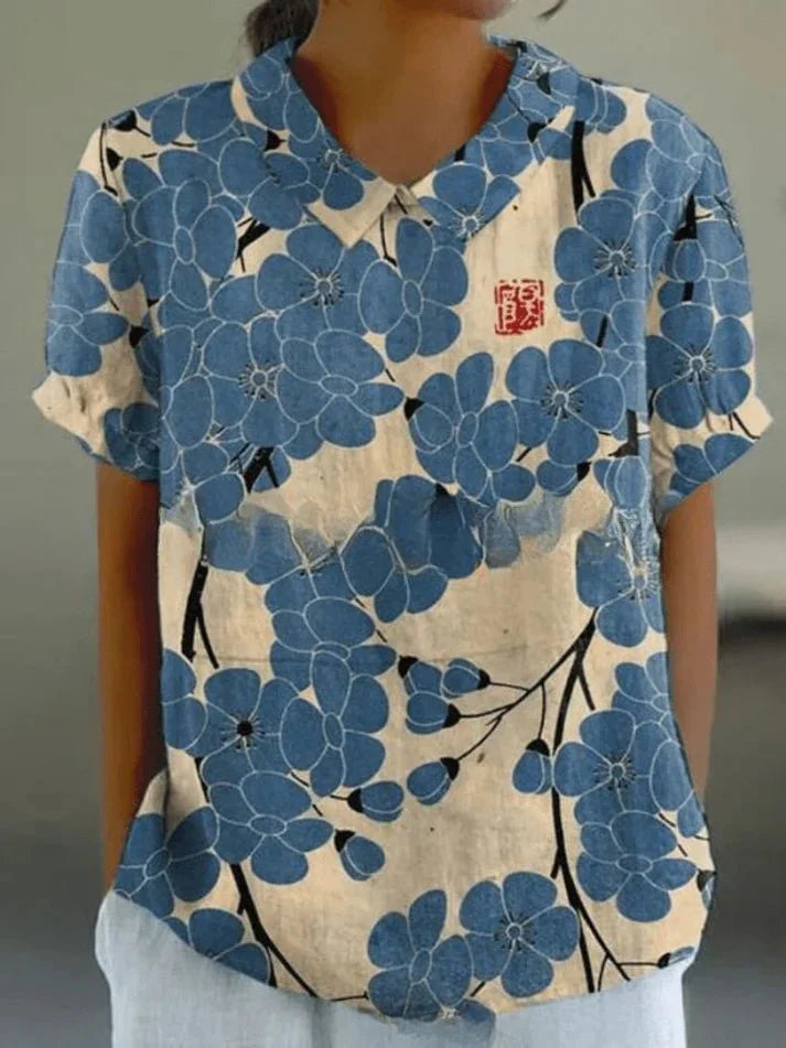 Women's Floral Print Blouse