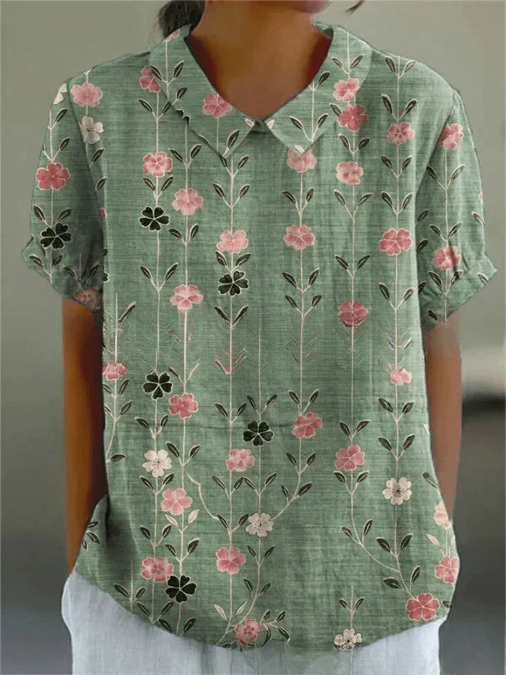 Women's Floral Print Blouse