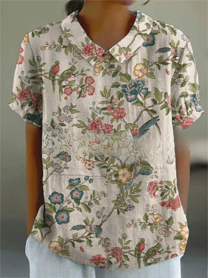 Women's Floral Print Blouse