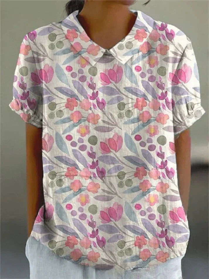 Women's Floral Print Blouse