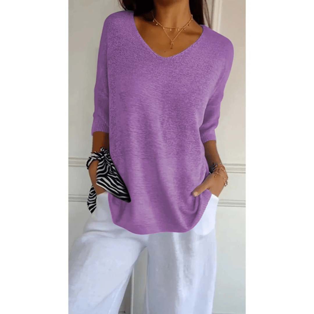 Women's Shirt V-Neck | Spring