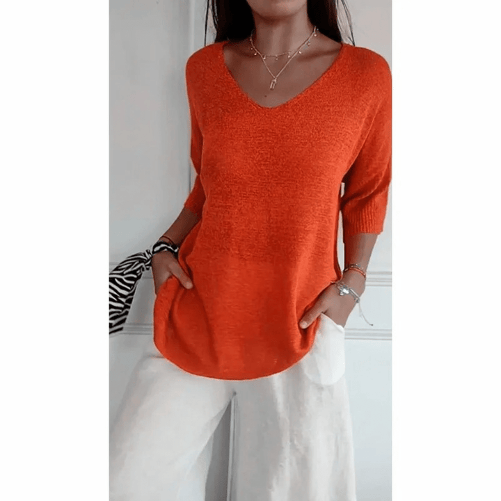 Women's Shirt V-Neck | Spring