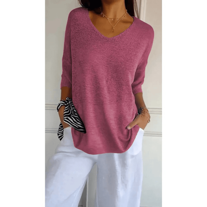 Women's Shirt V-Neck | Spring