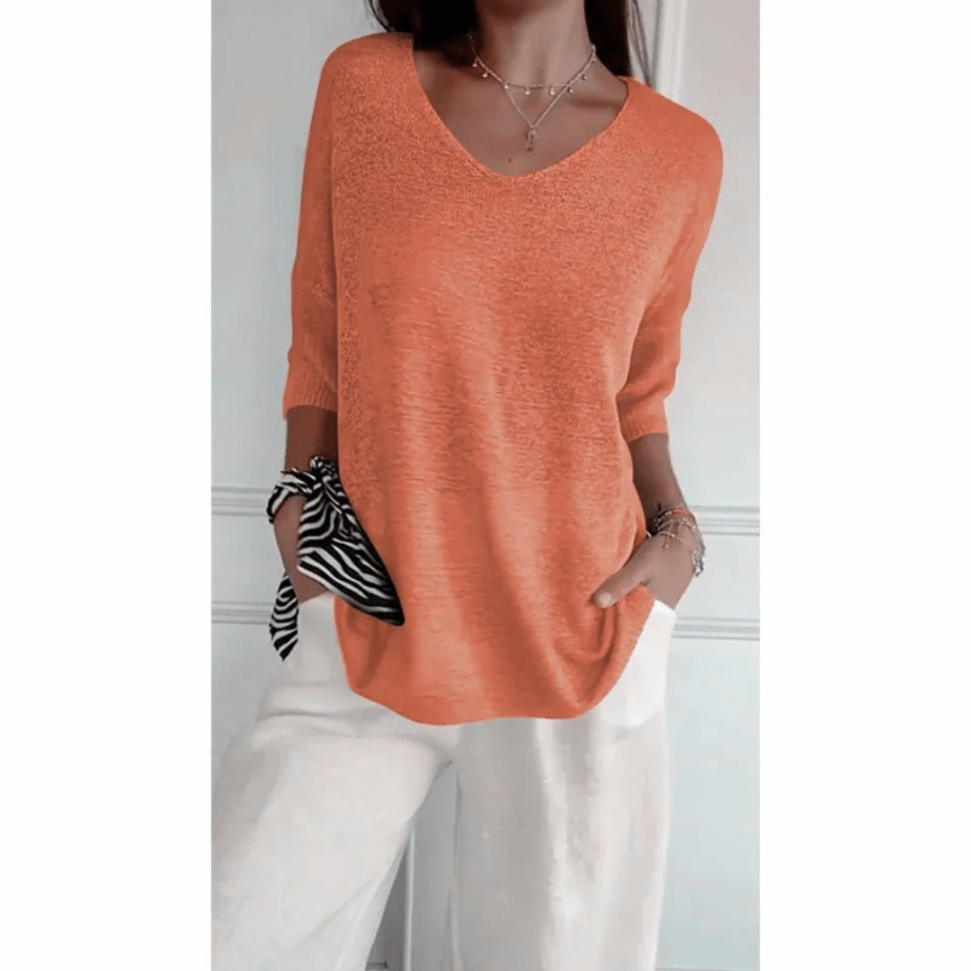 Women's Shirt V-Neck | Spring