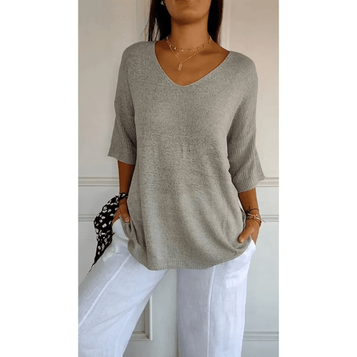 Women's Shirt V-Neck | Spring