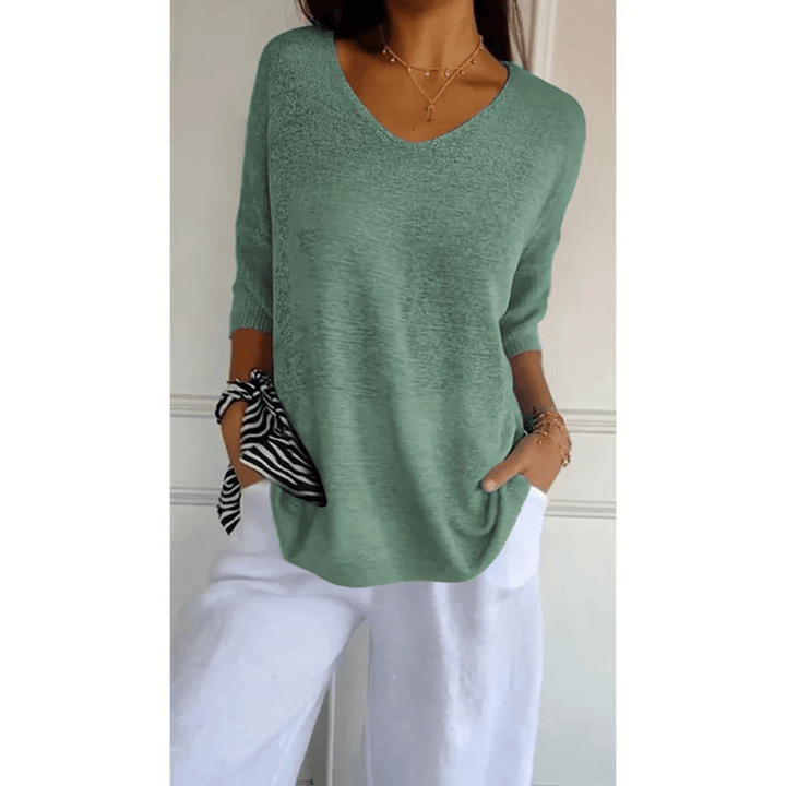 Women's Shirt V-Neck | Spring