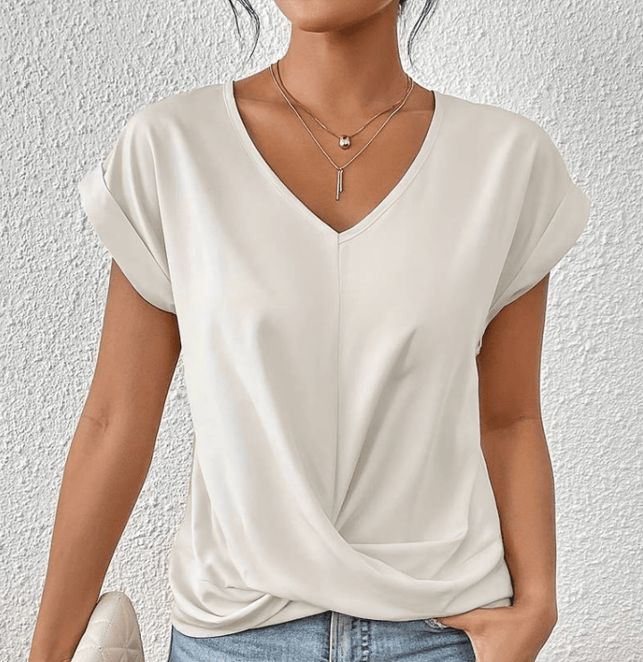 Women's V-Neck Top Shirt