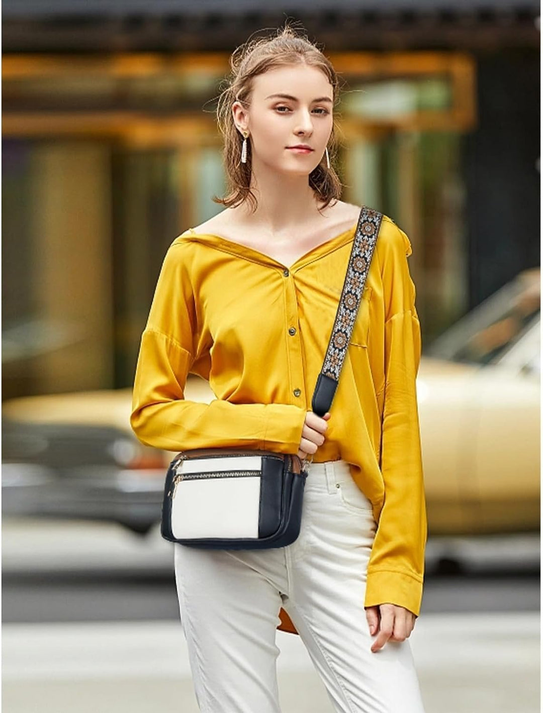 Women's Shoulderbag with Zipper