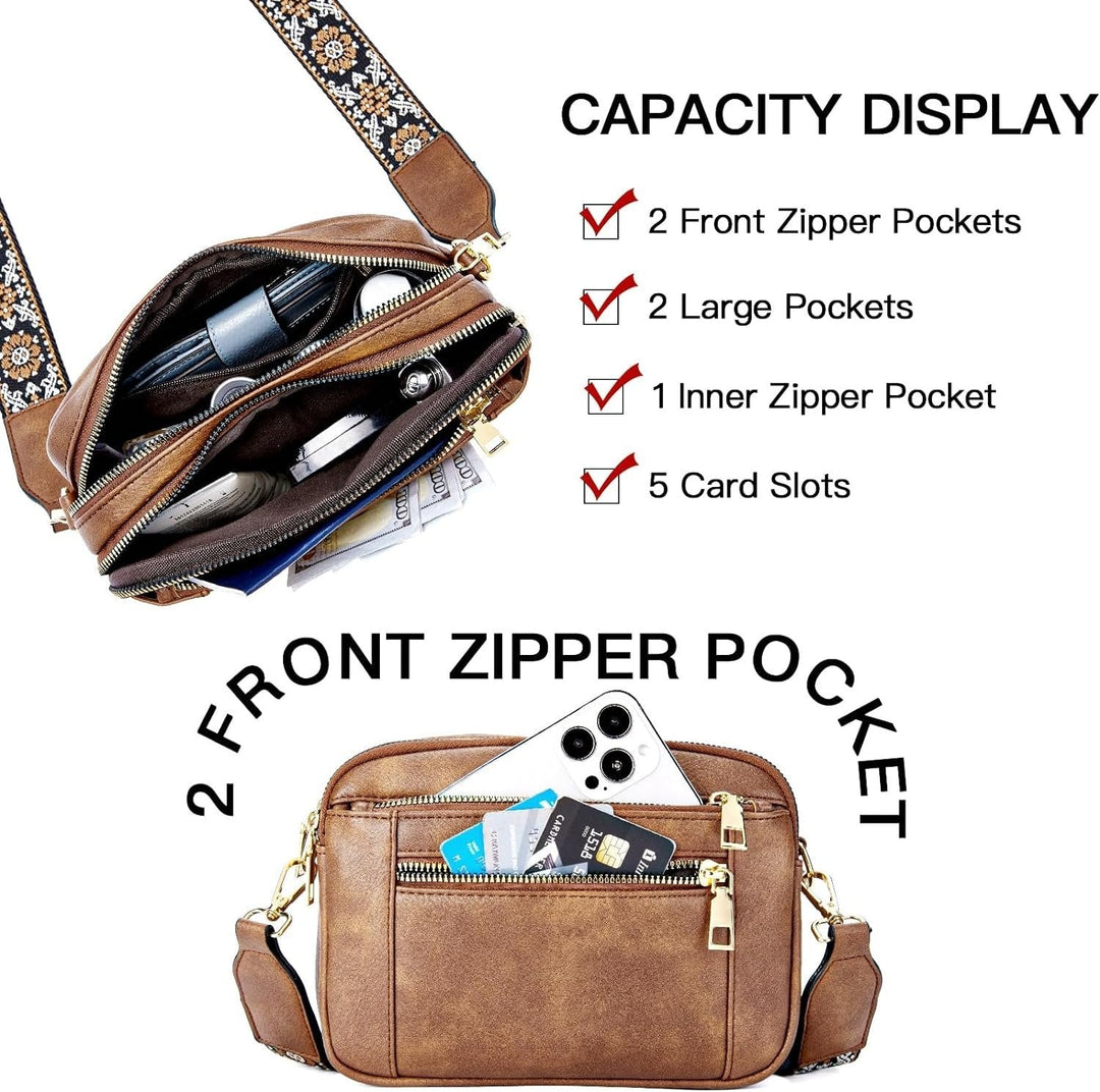 Women's Shoulderbag with Zipper