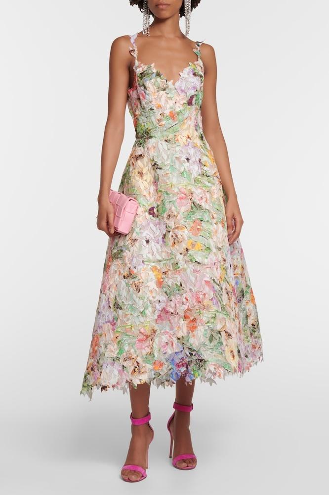 Women's Floral Summer Dress | Midi